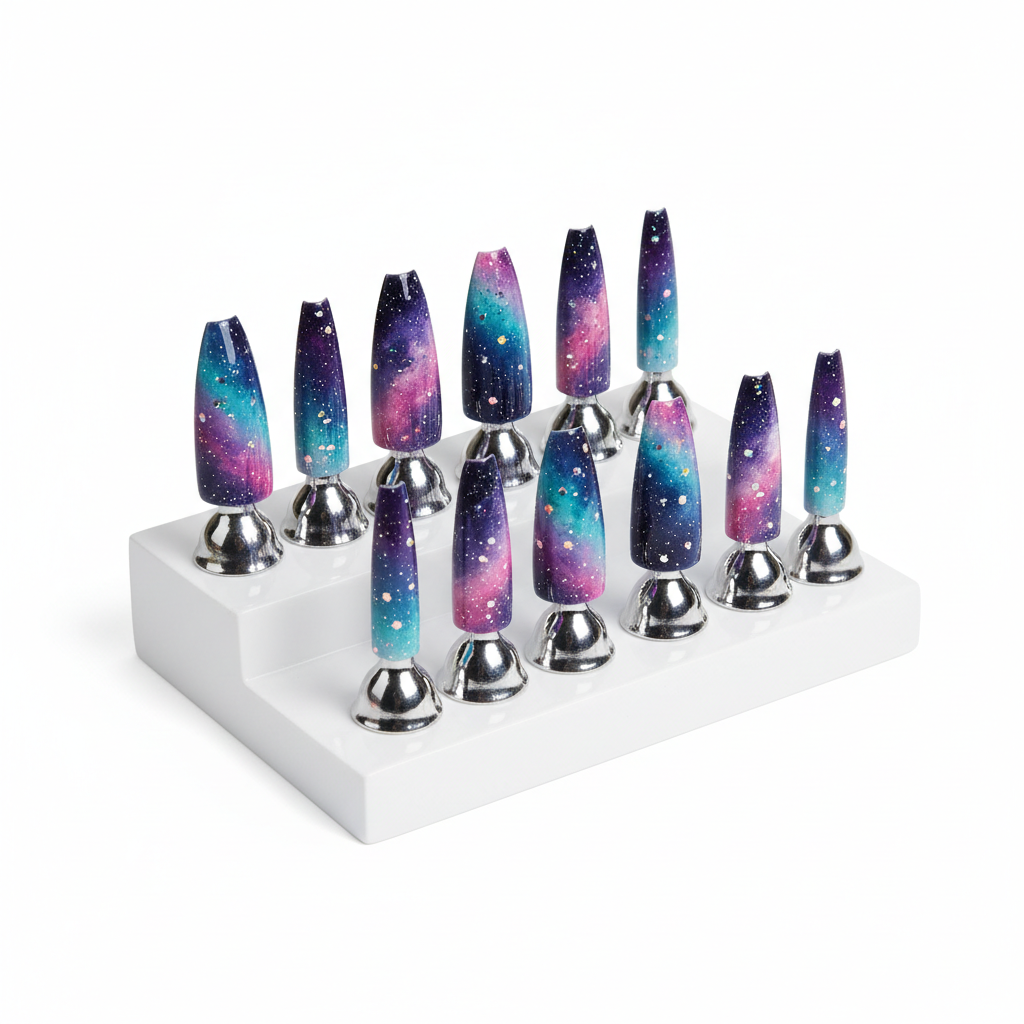 Galaxy Glam Press-On Nail Set