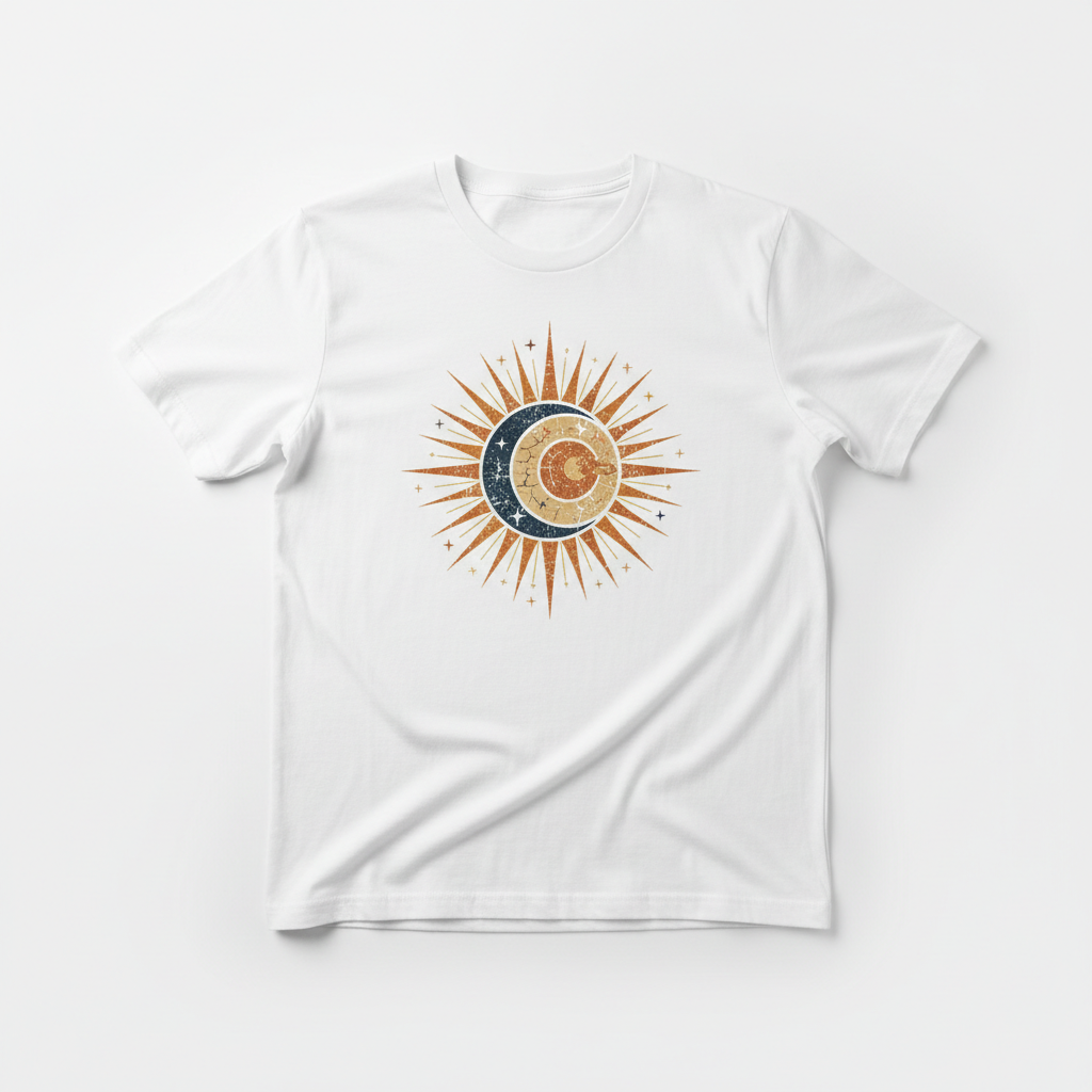 Vintage Sun and Moon T-Shirt