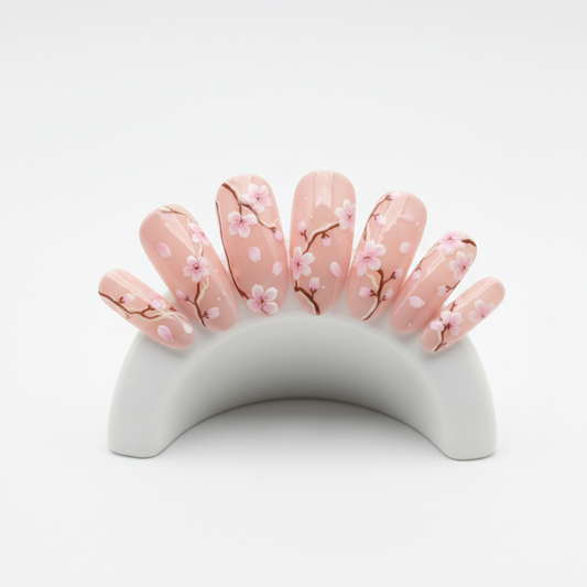 Cherry Blossom Press-On Nail Set