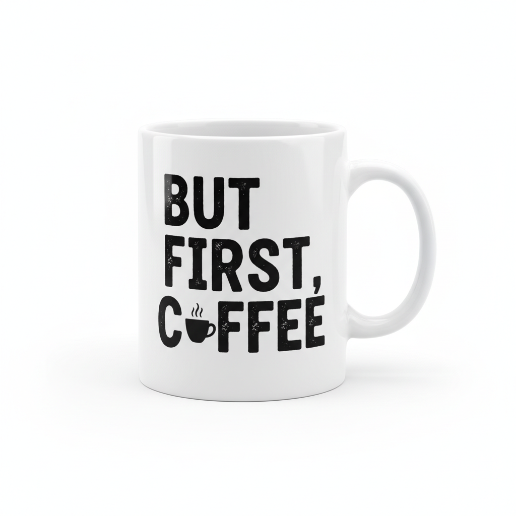 But First Coffee Bold Mug