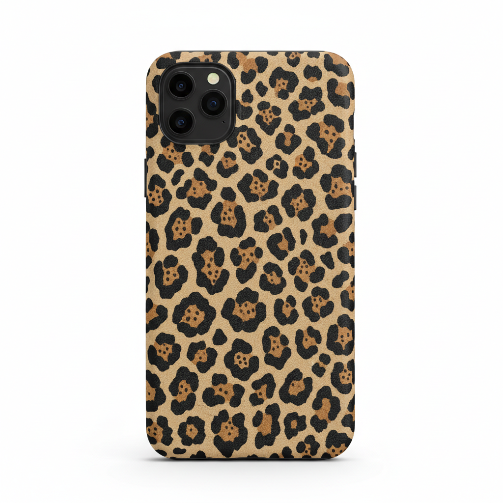Wild Leopard Print Phone Cover