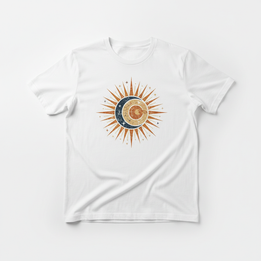 Vintage Sun and Moon T-Shirt